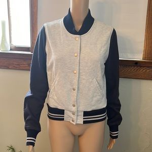 Delia’s baseball jacket sweatshirt